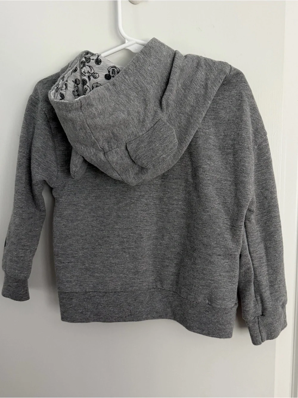 Disney gray hooded